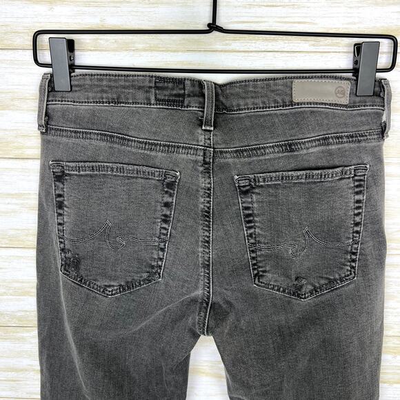 Adriano Goldschmied The Prima Ankle Cigarette Leg Distressed Jeans - Picture 5 of 7